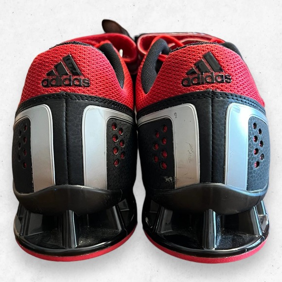 Adidas Adipower Weightlifting Torsion‎ Black Red Metallic Shoes Size Men\'s US 15 main image 5